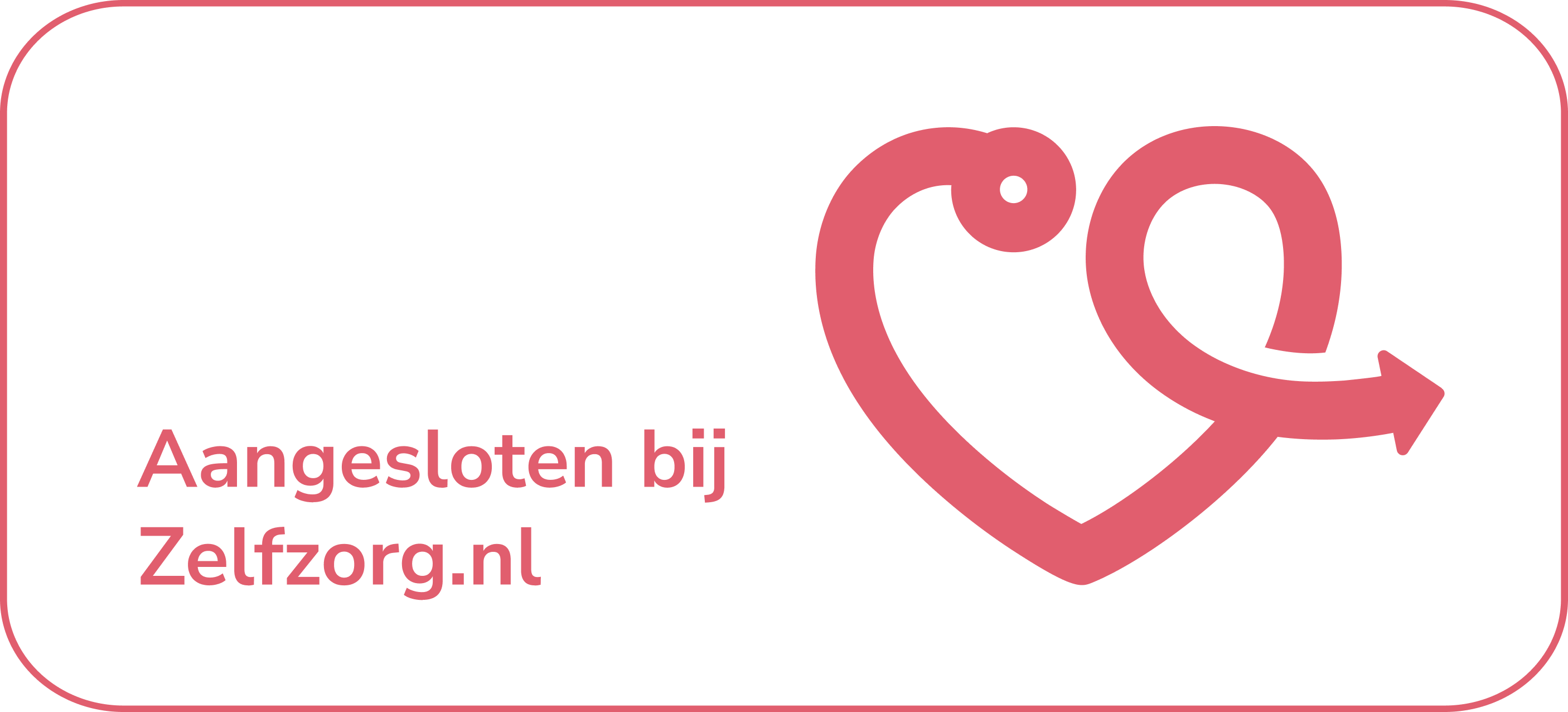 Label Aangesloten bij Zelfzorg.nl
