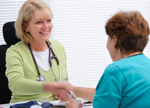 Huisarts en patiënt
